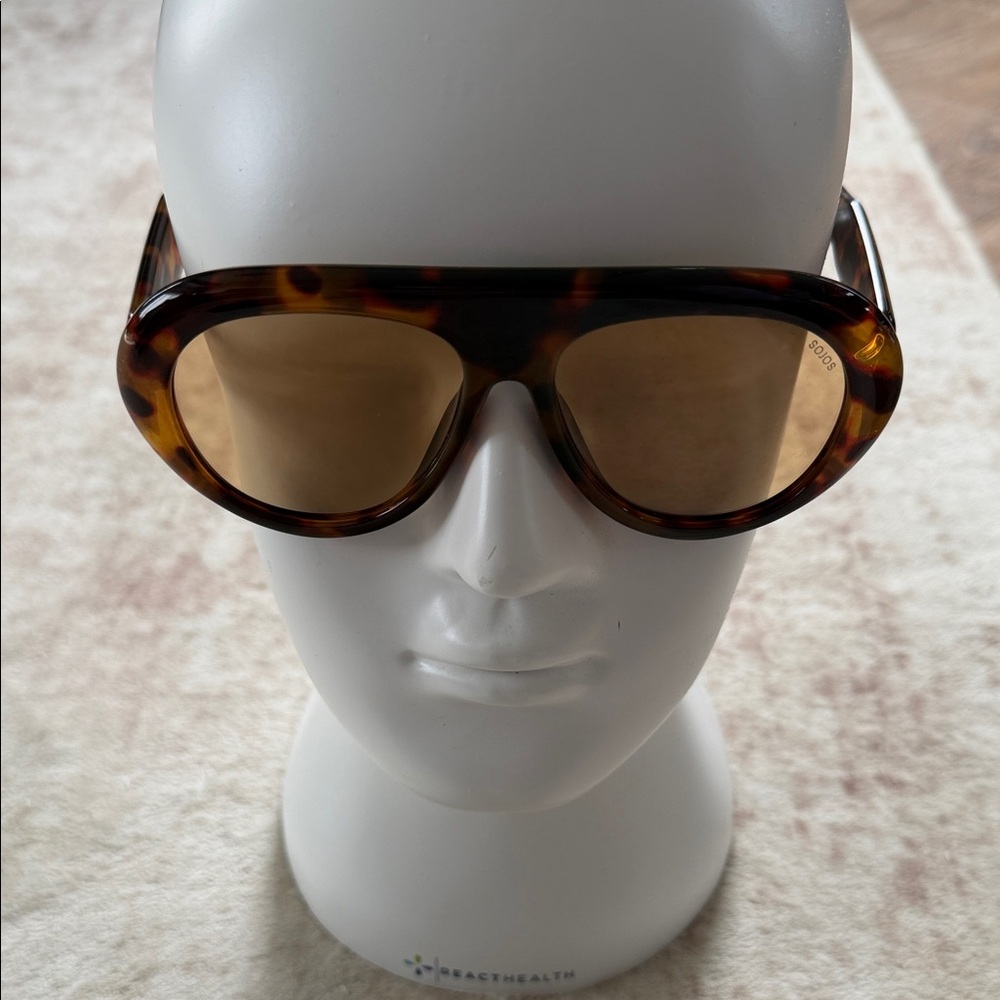 SOJOS Trendy Oversized Polarized Aviator Sunglasses Womens Men Retro Vintage 70s